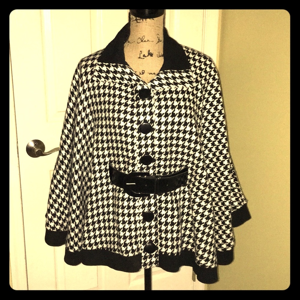 Houndstooth Cape